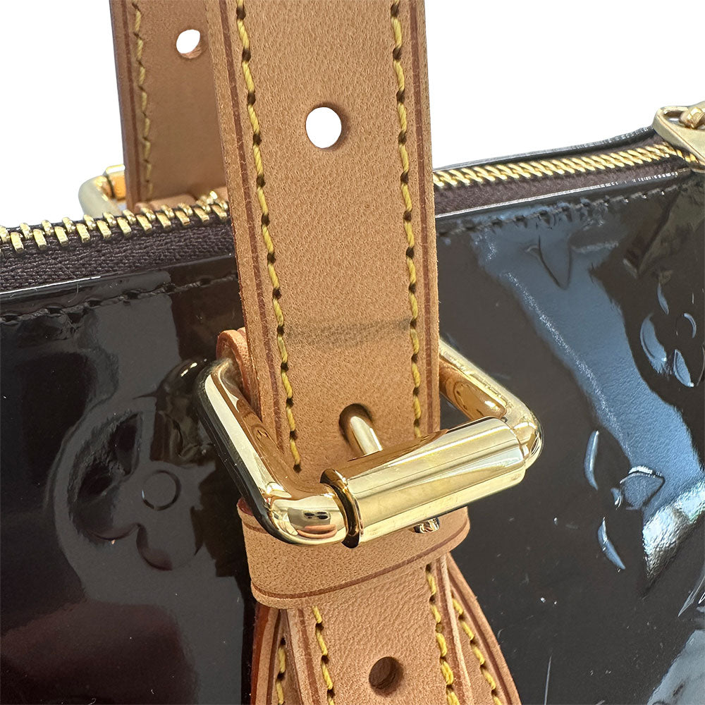 LOUIS VUITTON ルイ・ヴィトン ローズウッド・アヴェニュー ショルダーバッグ モノグラム ヴェルニ アマラント M93510 モノグラムヴェルニ レディース 【中古】