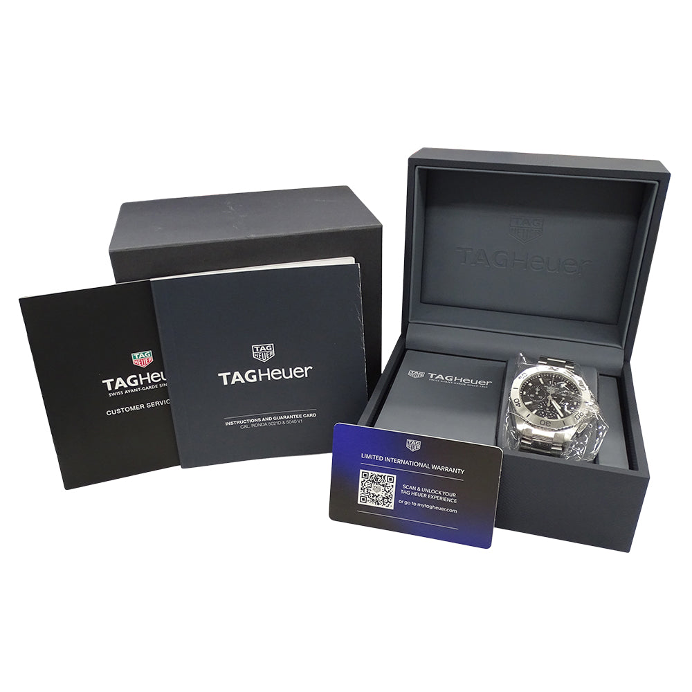 TAG Heuer タグホイヤー アクアレーサー CBP1110 BA0627 メンズ 腕時計 クオーツ QZ ステンレス 磨き済み【中古】