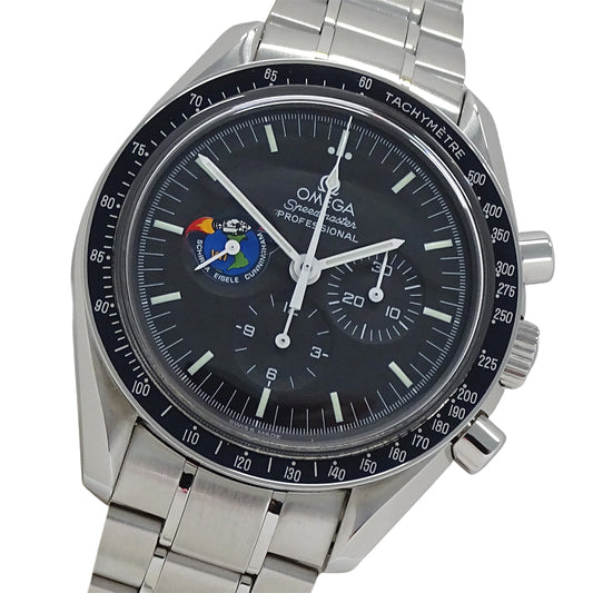 OMEGA オメガ スピードマスター 3597.11.00 メンズ 腕時計 ミッションズ アポロ7号 クロノグラフ 手巻き ステンレス 磨き済み【中古】