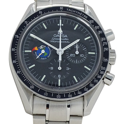 OMEGA オメガ スピードマスター 3597.11.00 メンズ 腕時計 ミッションズ アポロ7号 クロノグラフ 手巻き ステンレス 磨き済み【中古】
