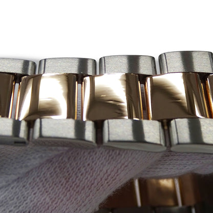 ROLEX ロレックス デイトジャスト 116201G D番 メンズ 10P ダイヤモンド コンピューター 自動巻き SS PG 腕時計 磨き済み【中古】