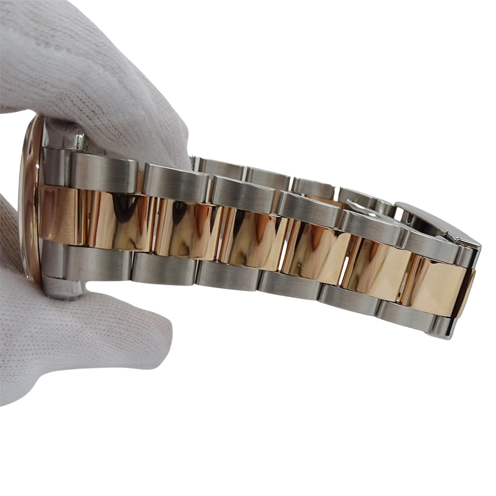 ROLEX ロレックス デイトジャスト 116201G D番 メンズ 10P ダイヤモンド コンピューター 自動巻き SS PG 腕時計 磨き済み【中古】