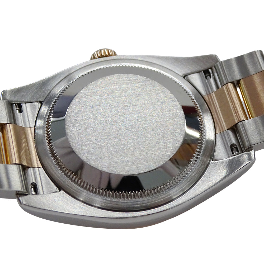 ROLEX ロレックス デイトジャスト 116201G D番 メンズ 10P ダイヤモンド コンピューター 自動巻き SS PG 腕時計 磨き済み【中古】