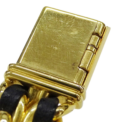 CHANEL シャネル プルミエール H0001 レディース 腕時計 クオーツ QZ GP レザー Mサイズ 【中古】