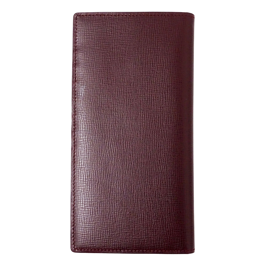 Cartier カルティエ 札入れ マスト ボルドー レザー メンズ 【中古】