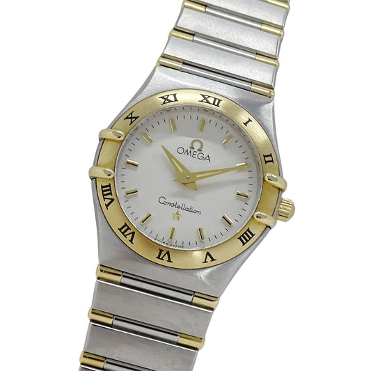 OMEGA オメガ コンステレーション 1372.30 レディース 腕時計 クオーツ QZ SS YG 磨き済み【中古】
