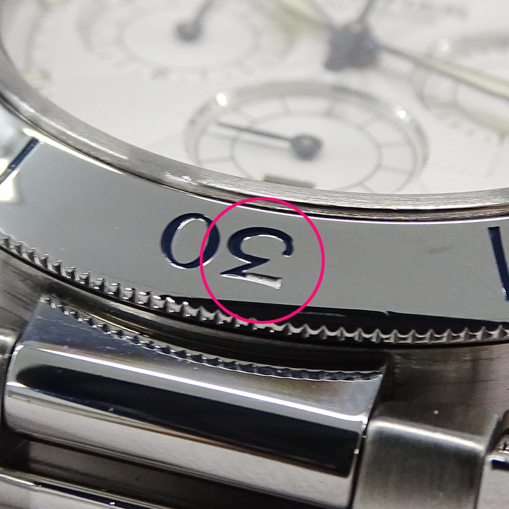 Cartier カルティエ パシャ W31030H3 メンズ 腕時計 クロノグラフ 自動巻き AT ステンレス 磨き済み【中古】
