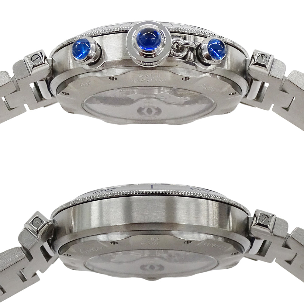 Cartier カルティエ パシャ W31030H3 メンズ 腕時計 クロノグラフ 自動巻き AT ステンレス 磨き済み【中古】