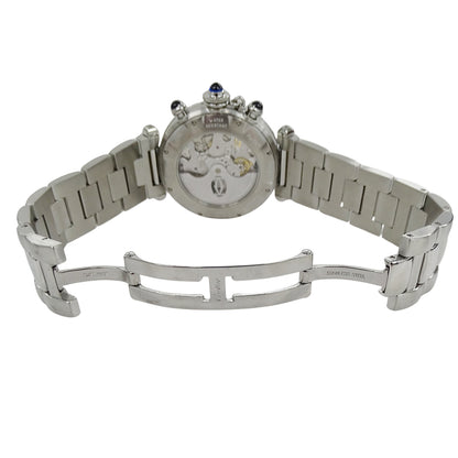 Cartier カルティエ パシャ W31030H3 メンズ 腕時計 クロノグラフ 自動巻き AT ステンレス 磨き済み【中古】