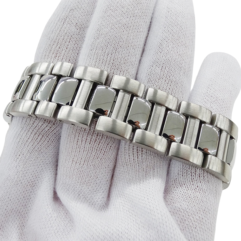 Cartier カルティエ パシャ W31030H3 メンズ 腕時計 クロノグラフ 自動巻き AT ステンレス 磨き済み【中古】