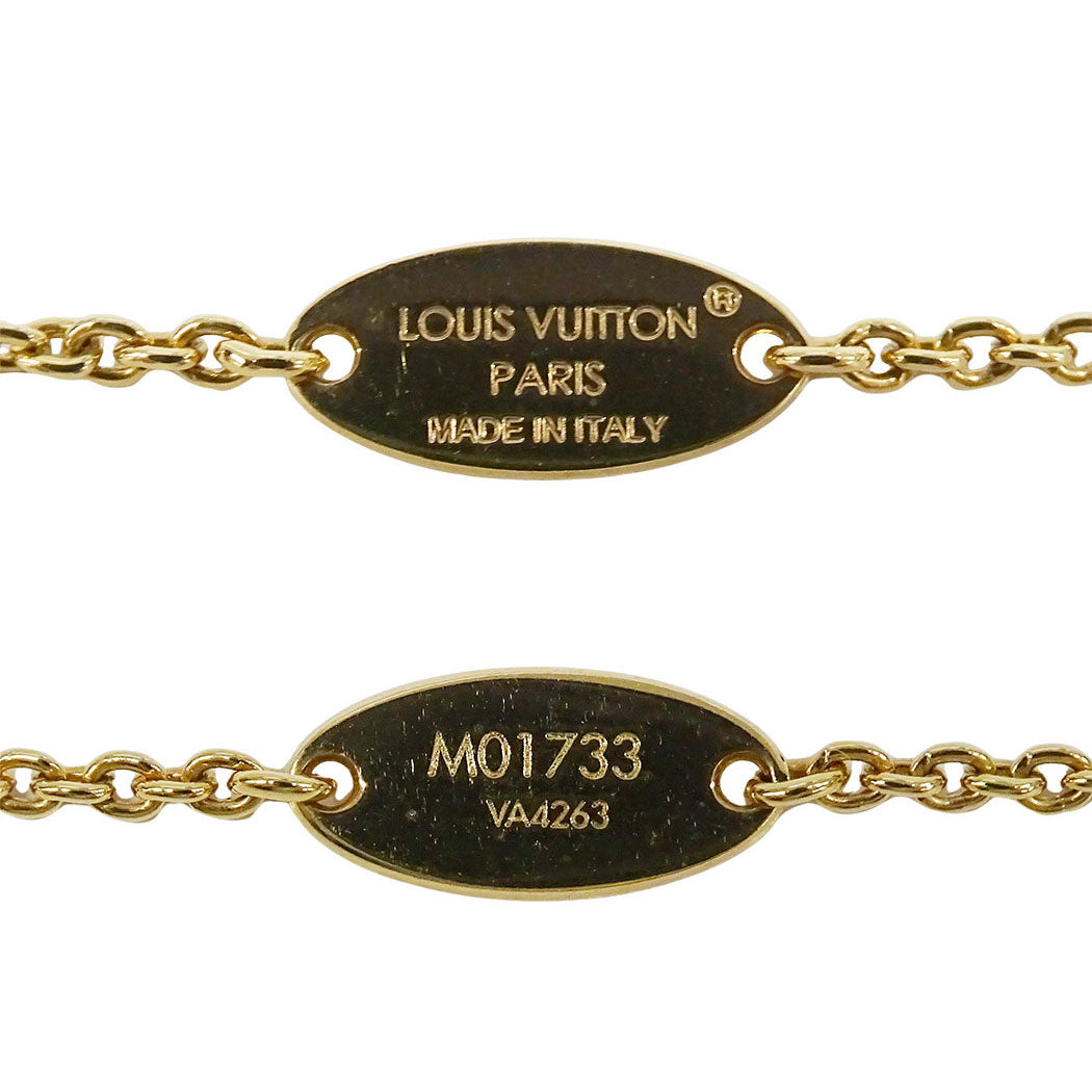 LOUIS VUITTON ルイ・ヴィトン マイLVラブ ネックレス GP ゴールド レディース M01733 【中古】