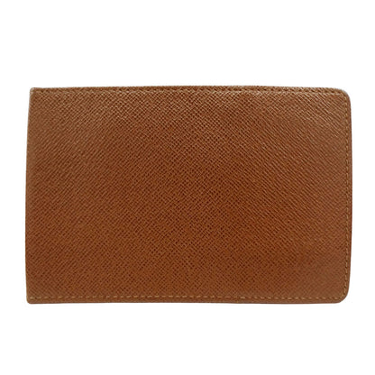 LOUIS VUITTON ルイ・ヴィトン ポルトトレゾール・エテュイシェキエ 三つ折り財布 ブラウン M61200 モノグラム レディース メンズ 【中古】