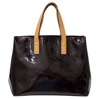 LOUIS VUITTON ルイ・ヴィトン リードPM ハンドバッグ モノグラム ヴェルニ アマラント ワインレッド M91993 レディース 【中古】