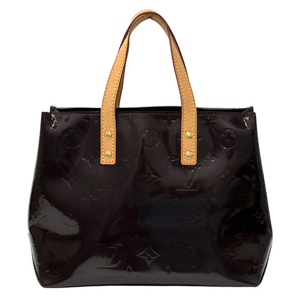 LOUIS VUITTON ルイ・ヴィトン リードPM ハンドバッグ モノグラム ヴェルニ アマラント ワインレッド M91993 レディース 【中古】