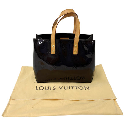 LOUIS VUITTON ルイ・ヴィトン リードPM ハンドバッグ モノグラム ヴェルニ アマラント ワインレッド M91993 レディース 【中古】