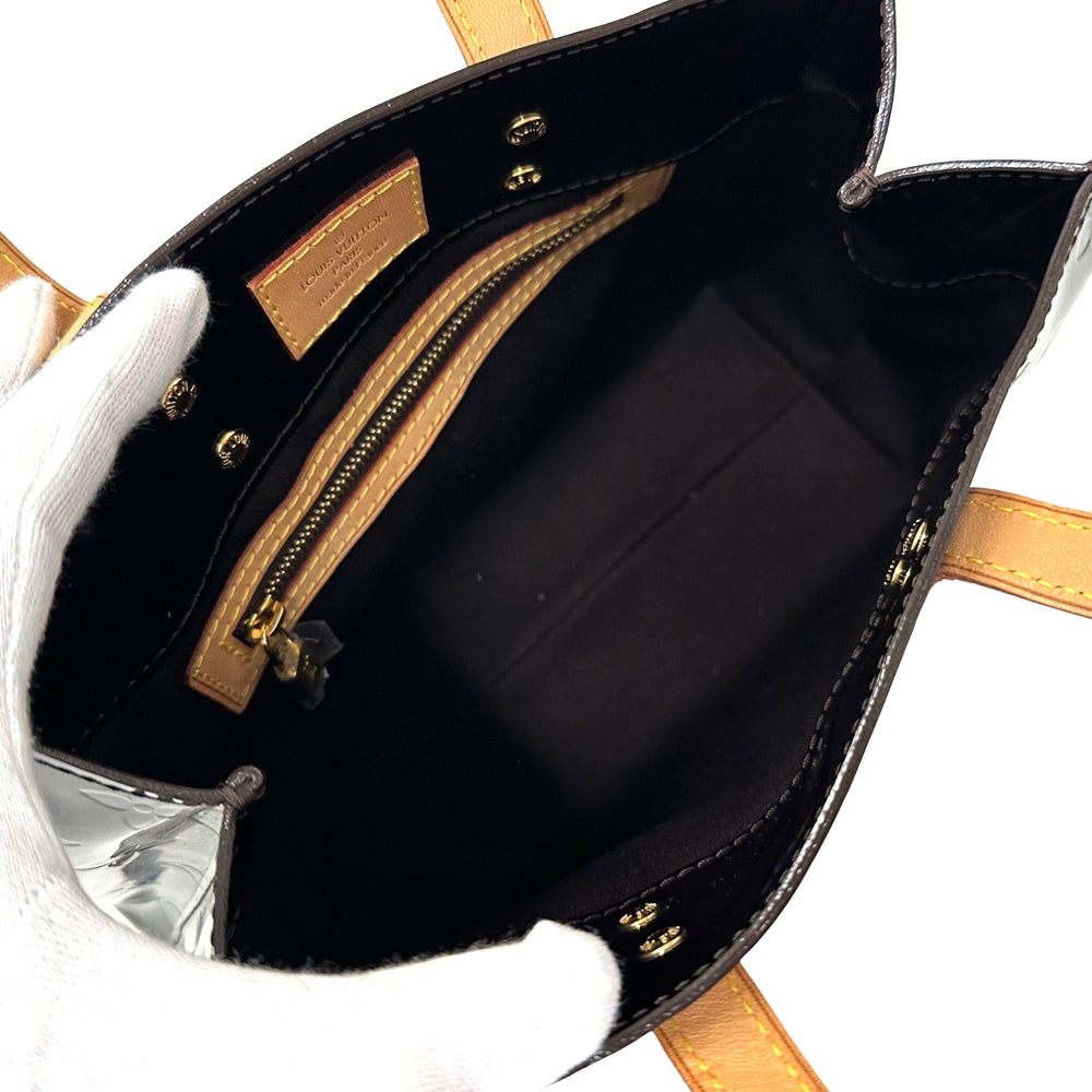 LOUIS VUITTON ルイ・ヴィトン リードPM ハンドバッグ モノグラム ヴェルニ アマラント ワインレッド M91993 レディース 【中古】