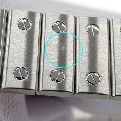 Cartier カルティエ サントスガルベ LM W20018D6 メンズ 腕時計 デイト クオーツ QZ ステンレス SS シルバー アイボリー 磨き済み 【中古】
