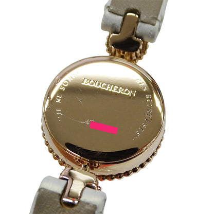 BOUCHERON ブシュロン セルパンボエム WA015507 レディース 腕時計 セルパンボエム シェル ダイヤ クオーツ 750PG サテン 磨き済み【中古】
