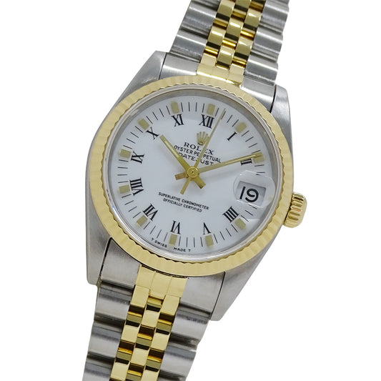 ROLEX ロレックス デイトジャスト 68273 N番 ボーイズ 腕時計 自動巻き AT SS YG 磨き済み 【中古】