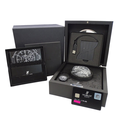 HUBLOT ウブロ ビッグバン アエロバン ブラックマジック　311.CI.1170.RX メンズ 腕時計 自動巻き AT チタン セラミック ラバー 【中古】