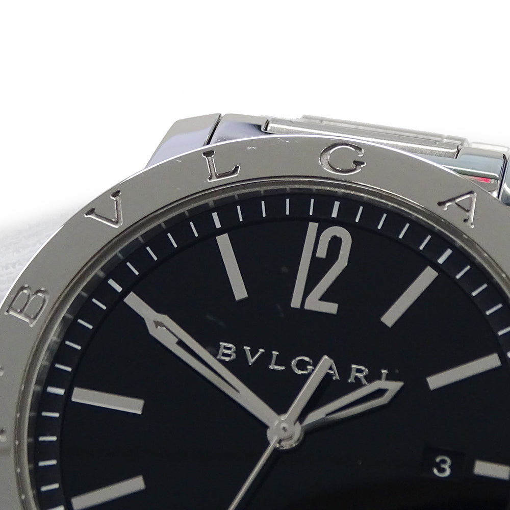 BVLGARI ブルガリブルガリブルガリ BB41S メンズ 腕時計 デイト 自動巻き AT ステンレス 磨き済み【中古】