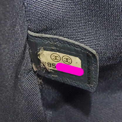 CHANEL シャネル ショルダーバッグ ブルーグリーン ゴールド金具 レザー レディース 【中古】