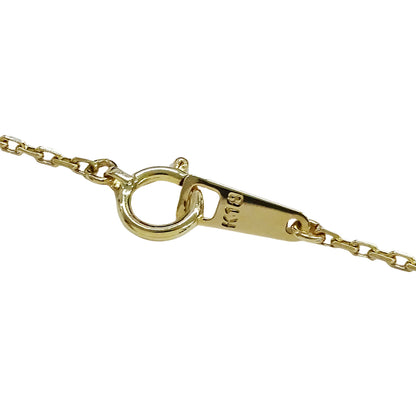 TASAKI タサキ ネックレス K18YG 1粒 パール 約5.5mm ハート ゴールド レディース 磨き済み【中古】