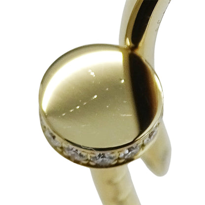 Cartier カルティエ ジュストアンクル スモール ブレスレット バングル 750YG ゴールド #18 レディース メンズ 磨き済み【中古】