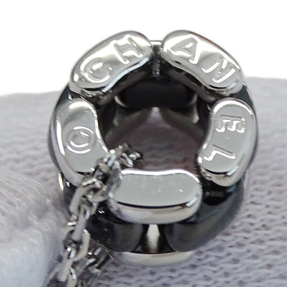 CHANEL シャネル ウルトラ ネックレス ブラックセラミック 750WG ホワイトゴールド ブラック レディース J3171 磨き済み【中古】