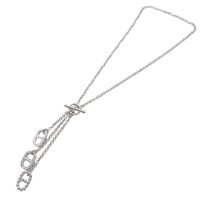 HERMES エルメス シェーヌダンクル パラードPM ネックレス SV925 シルバー レディース 磨き済み【中古】