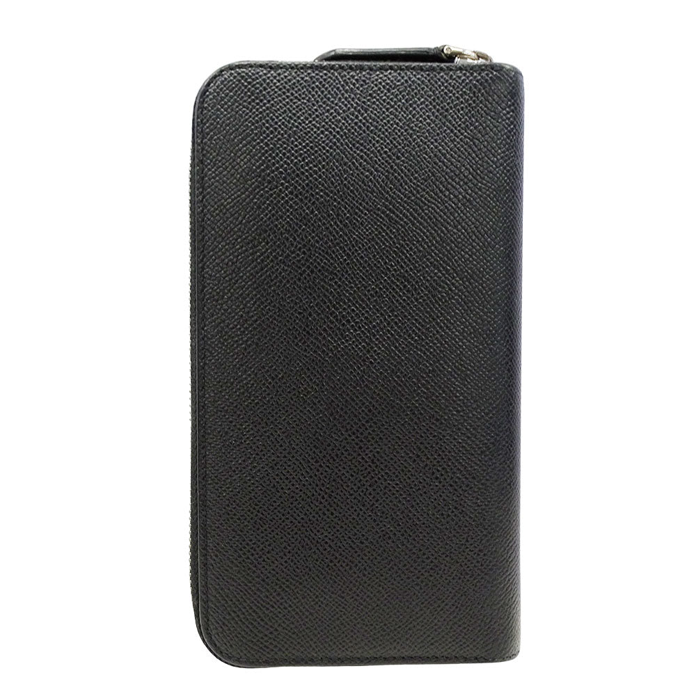 BURBERRY バーバリー 長財布 ブラック 8014650 レザー メンズ 【中古】