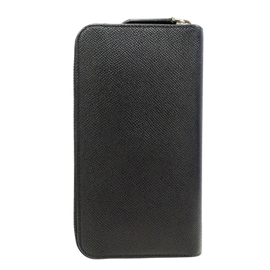 BURBERRY バーバリー 長財布 ブラック 8014650 レザー メンズ 【中古】