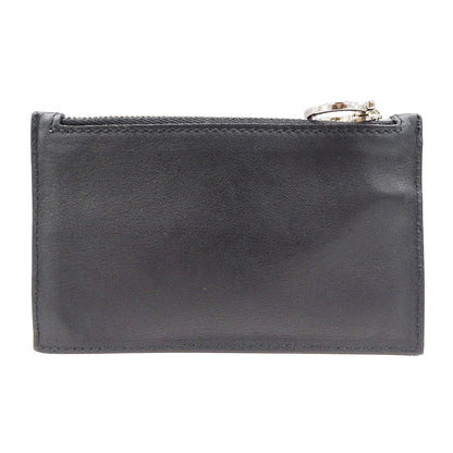 Ferragamo フェラガモ コインケース ガンチーニ ブラック レザー レディース メンズ 【中古】