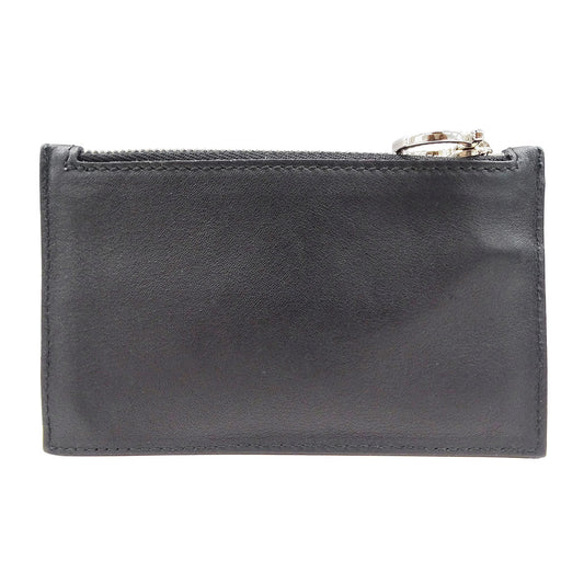 Ferragamo フェラガモ コインケース ガンチーニ ブラック レザー レディース メンズ 【中古】