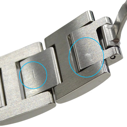 Cartier カルティエ バロンブルー WE902031 ボーイズ 腕時計 11Pダイヤモンド 自動巻き AT SS PG 磨き済み【中古】