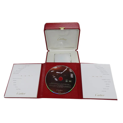 Cartier カルティエ バロンブルー WE902031 ボーイズ 腕時計 11Pダイヤモンド 自動巻き AT SS PG 磨き済み【中古】