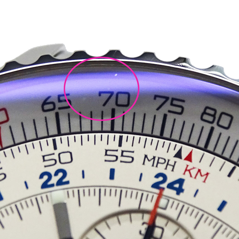 BREITLING ブライトリング ナビタイマー ワールド A24322 メンズ 腕時計 自動巻き AT ステンレス 磨き済み【中古】