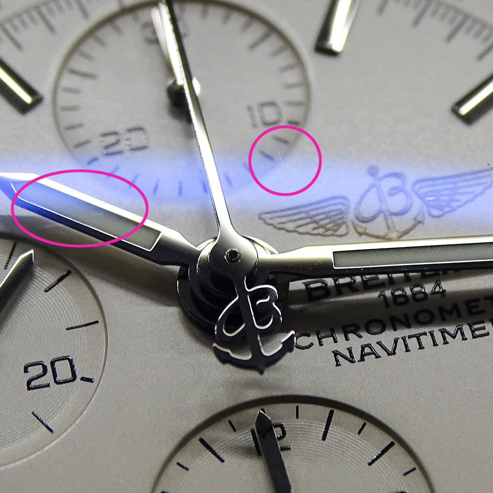 BREITLING ブライトリング ナビタイマー ワールド A24322 メンズ 腕時計 自動巻き AT ステンレス 磨き済み【中古】