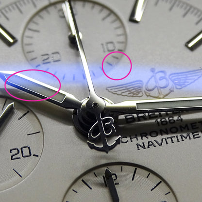 BREITLING ブライトリング ナビタイマー ワールド A24322 メンズ 腕時計 自動巻き AT ステンレス 磨き済み【中古】