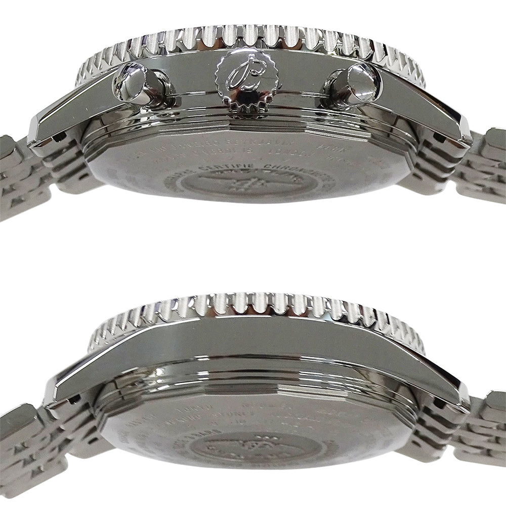 BREITLING ブライトリング ナビタイマー ワールド A24322 メンズ 腕時計 自動巻き AT ステンレス 磨き済み【中古】