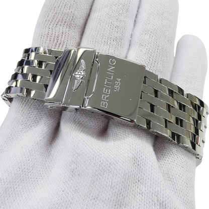 BREITLING ブライトリング ナビタイマー ワールド A24322 メンズ 腕時計 自動巻き AT ステンレス 磨き済み【中古】