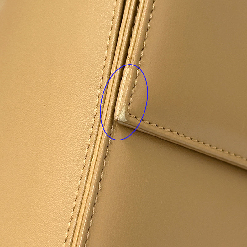 Ferragamo フェラガモ ハンドバッグ ガンチーニ ベージュ レザー レディース 【中古】