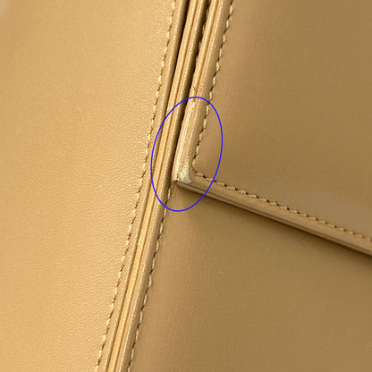 Ferragamo フェラガモ ハンドバッグ ガンチーニ ベージュ レザー レディース 【中古】