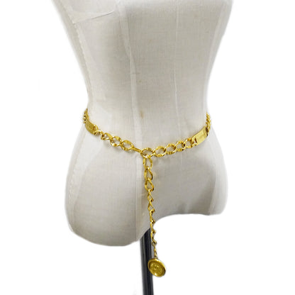 CHANEL シャネル チェーンベルト ゴールド レディース 【中古】
