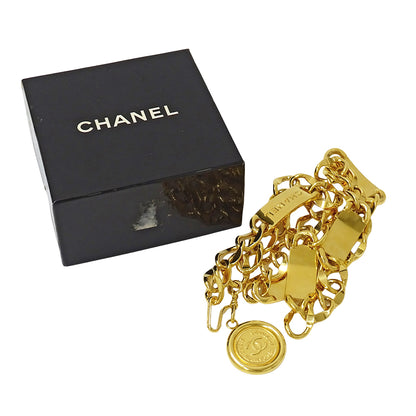 CHANEL シャネル チェーンベルト ゴールド レディース 【中古】