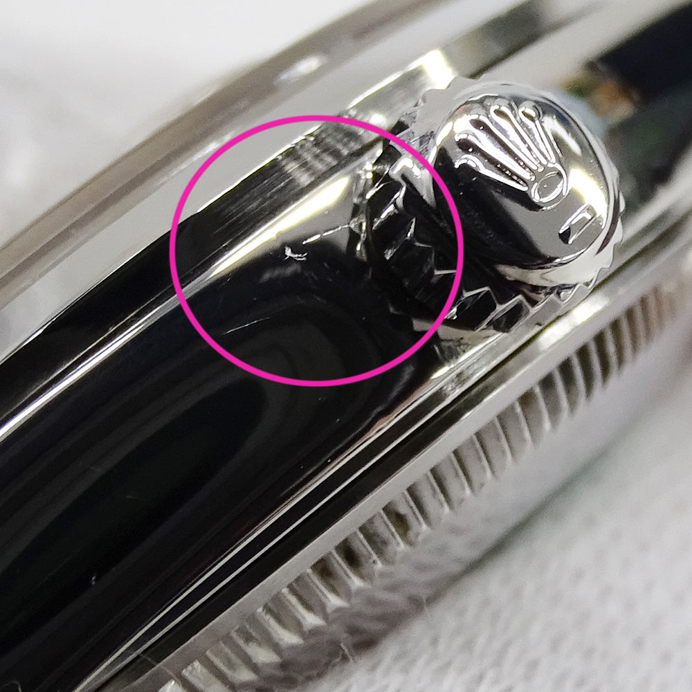 ROLEX ロレックス オイスターパーペチュアル デイト 15200 A番 メンズ 腕時計 自動巻き AT ステンレス 磨き済み【中古】