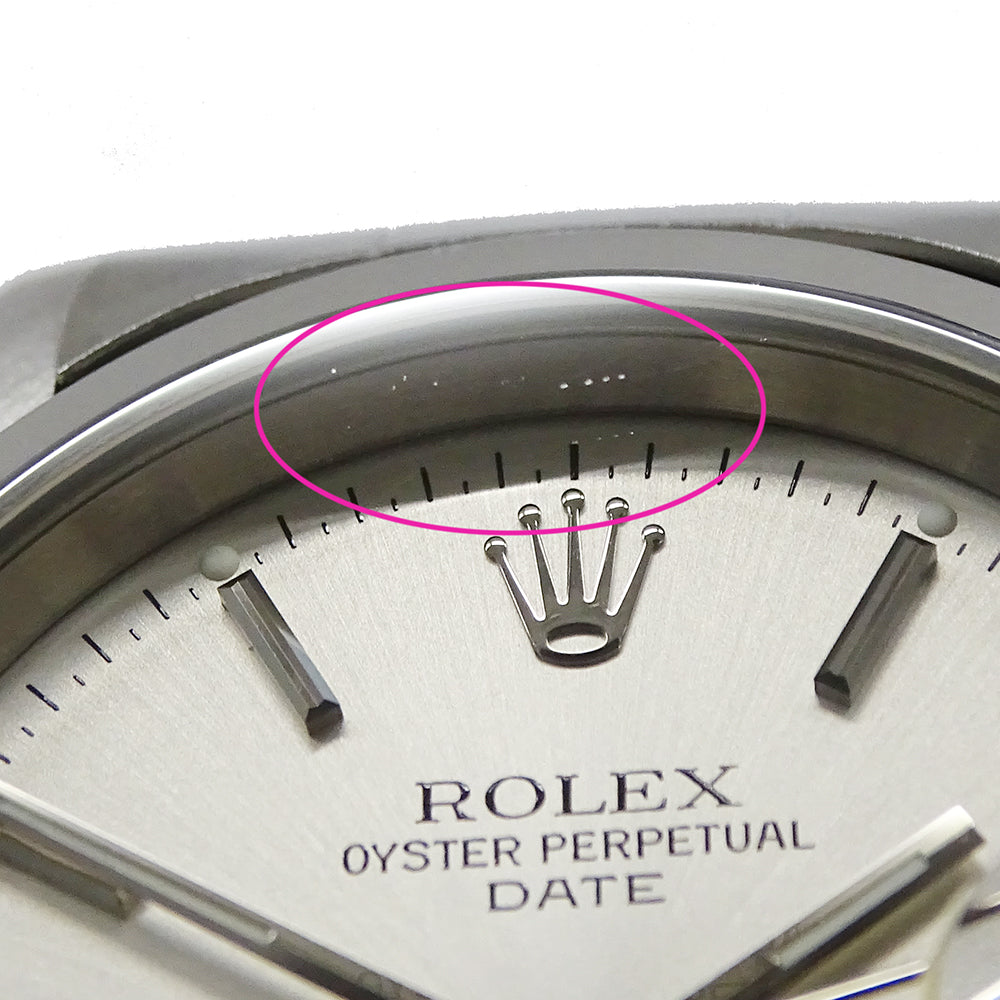 ROLEX ロレックス オイスターパーペチュアル デイト 15200 A番 メンズ 腕時計 自動巻き AT ステンレス 磨き済み【中古】