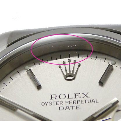 ROLEX ロレックス オイスターパーペチュアル デイト 15200 A番 メンズ 腕時計 自動巻き AT ステンレス 磨き済み【中古】
