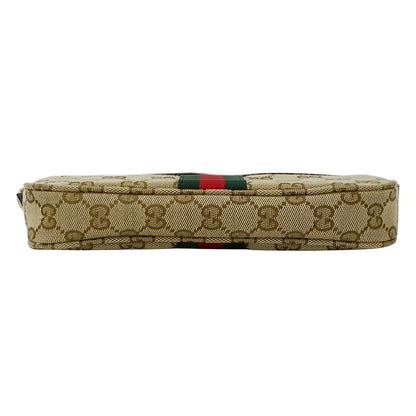 GUCCI グッチ ショルダーバッグ ルネッタ ベージュ ブラウン 863406 GGスプリームキャンバス レディース 【中古】