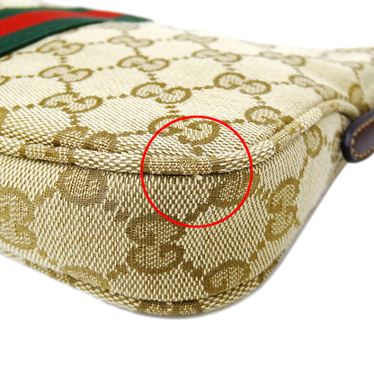 GUCCI グッチ ショルダーバッグ ルネッタ ベージュ ブラウン 863406 GGスプリームキャンバス レディース 【中古】